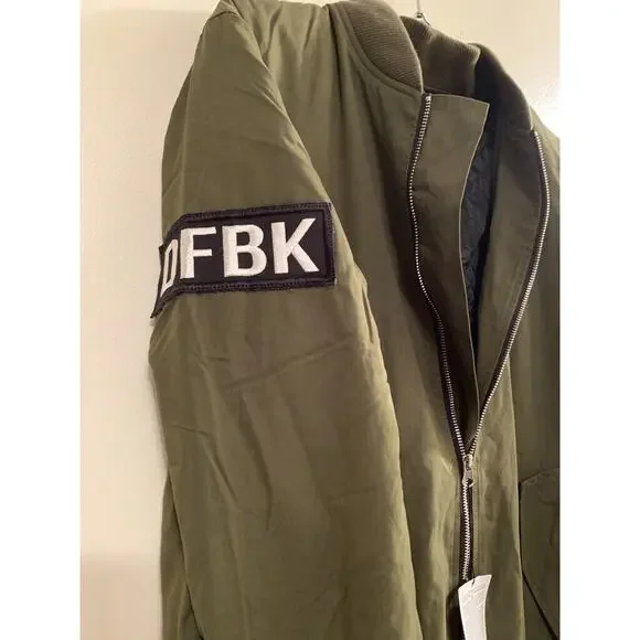 NWT DFBK - Defend Brooklyn / Olive green jacket / M - Picture 3 of 8